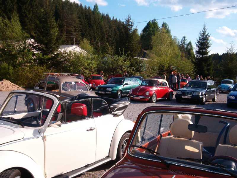 25 Jahre Kfertreter - Parkplatz-Impressionen