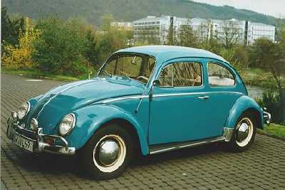 1959er Käfer, restauriert, weitgehend Originalzustand